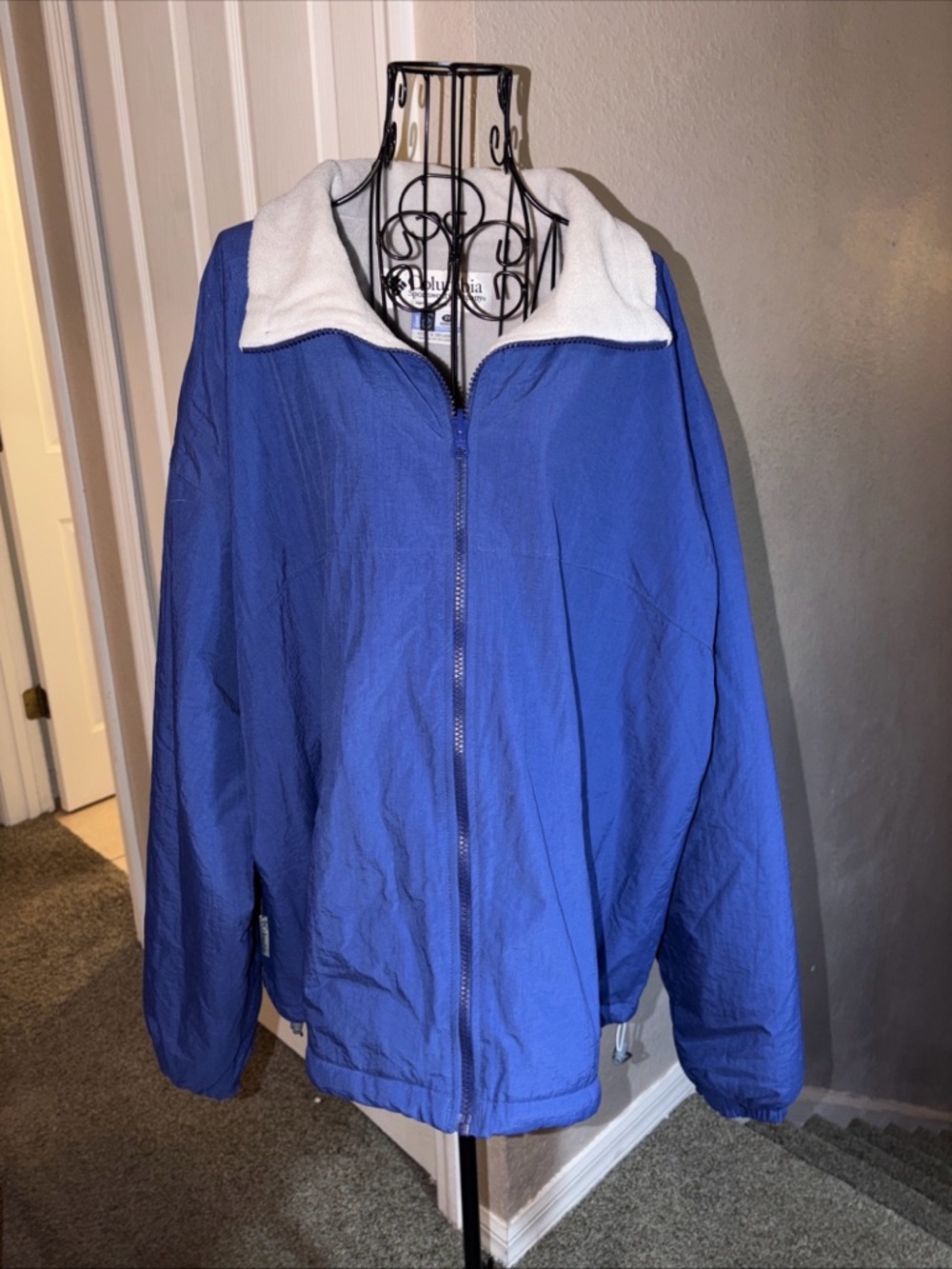 Columbia Sportswear Womens Interchange Jacket Full Zip Blue Size 2X